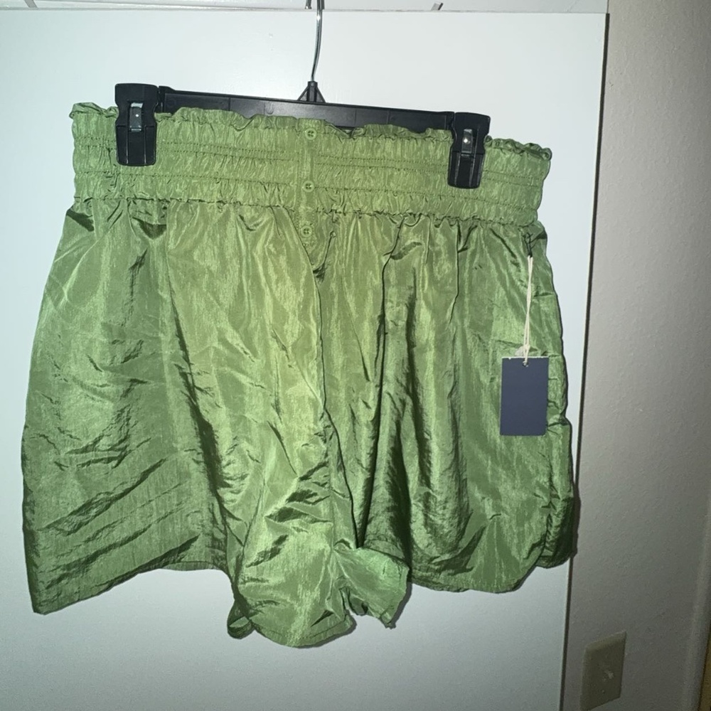 Green Athletic Shorts